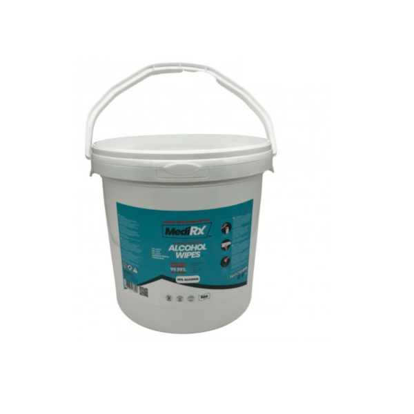 Surface Disinfectant Wipes, Antibacterial (Bucket of 500)