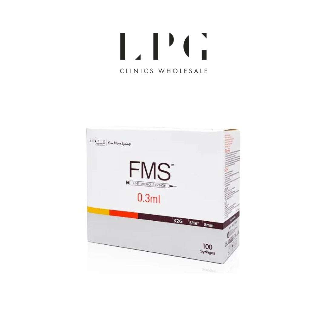 FMS Fine Micro Syringe 0.3ml Box x100