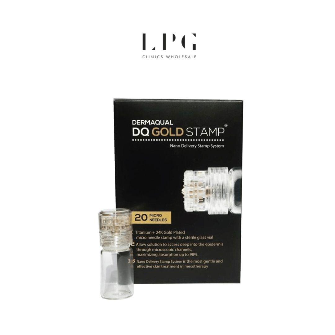 DERMAQUAL- DQ Gold Stamp - 20 micro needles