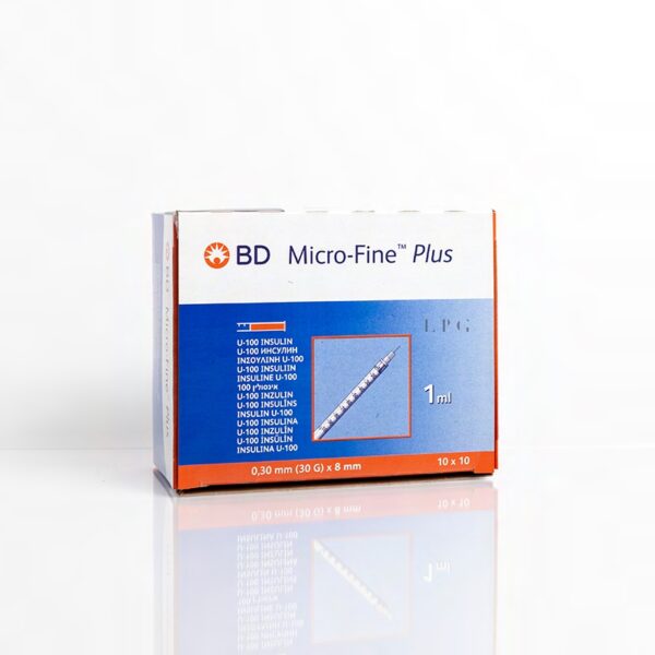 BD micro Fine 1ml U100 30g 8mm x100