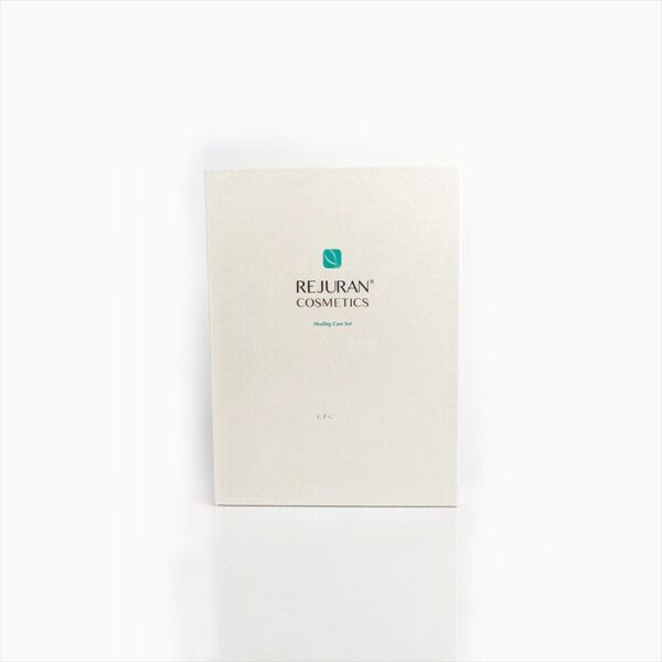 The Rejuran Cosmetics healing care kit is a series of optimised clinical skincare