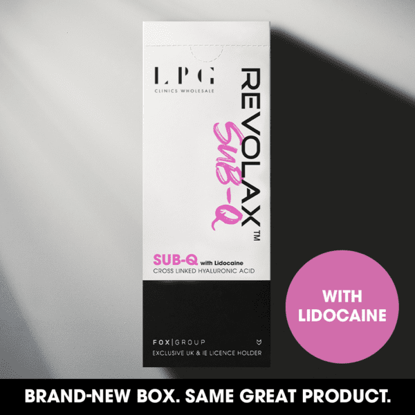 Revolax, revolax sub-q, dermal filler, hyaluronic acid, lidocaine, wrinkles,