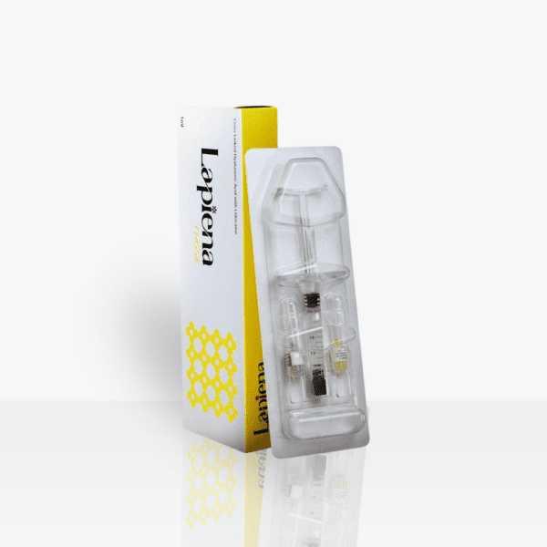 Lapiena classic, has lapiena, hccl technology, and is a dermal filler injection