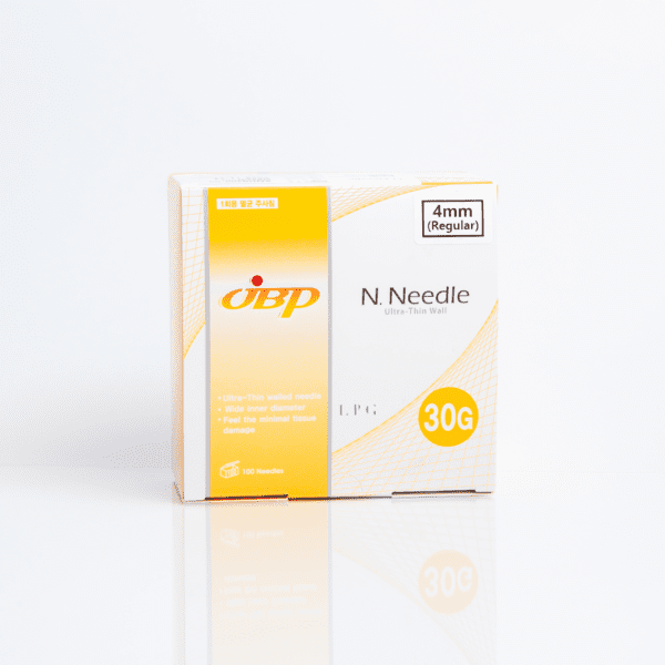 Nanoneedle 4mm 30g, a thin wall needle, for injection