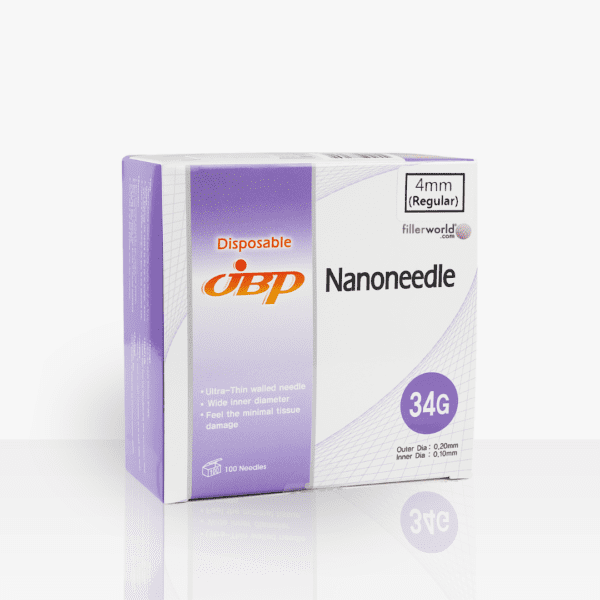 Nanoneedle, a thin wall, needle, for injection