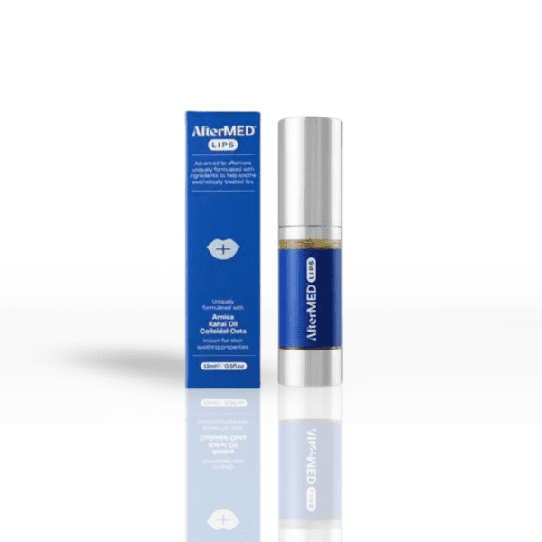 AfterMed Lips is a lip aftercare uniquely formulated with ingredients to help soothe aesthetically treated lips