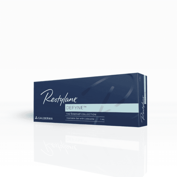 Restylane Defyne is a Hyaluronic Acid dermal filler that shapes and improves the contour of the midface.