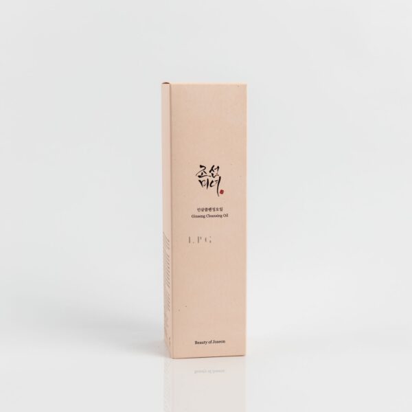 Beauty of Joseon Ginseng Cleansing Oil on display, showing product packaging against a clean background.