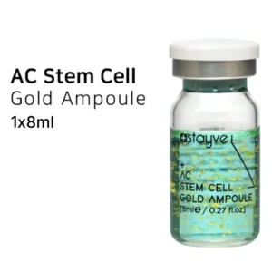 Stayve AC Stem Cell Gold Ampoule 8ml glass vial with gold serum label